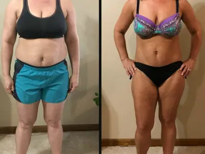 Sarah T. Miami Florida KetoVera drops before and after photo